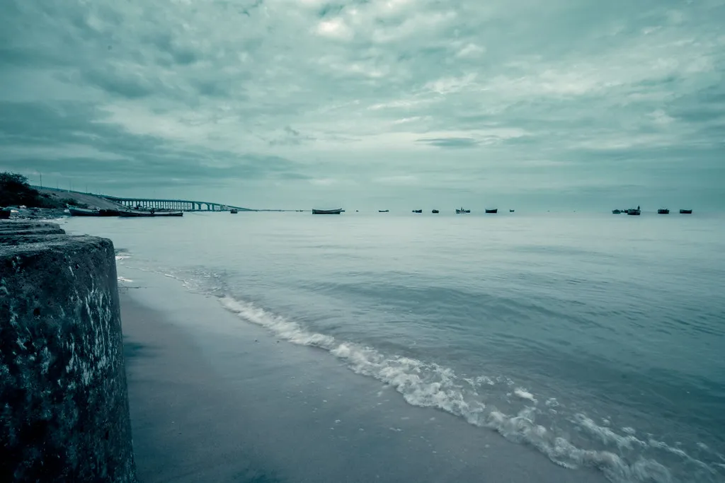 Kunthukal Beach, Pamban Kunthukal Beach, Pamban